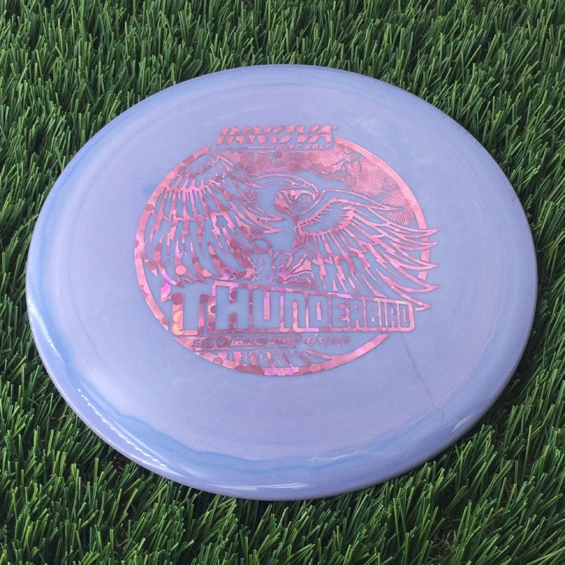 Innova Star Thunderbird with Burst Logo Stock Character Stamp – 175g Purple