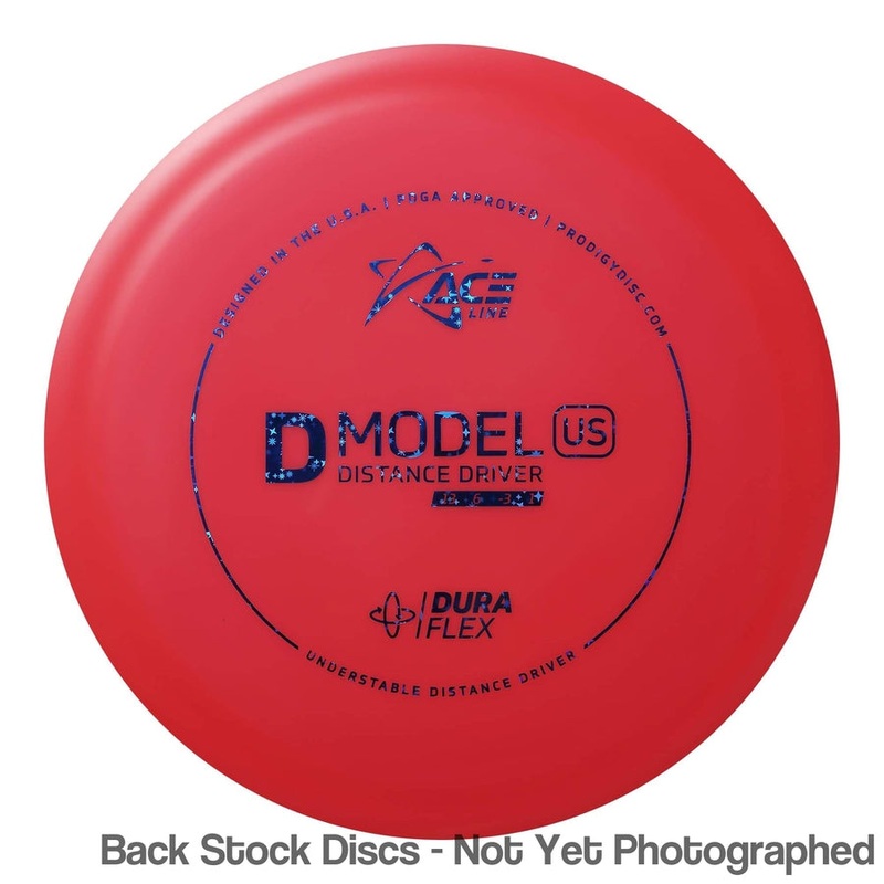 Prodigy Ace Line DuraFlex D Model US Distance Driver (Stock Stamp) [Back Stock Inventory – Disc and Stamp Color WILL VARY]