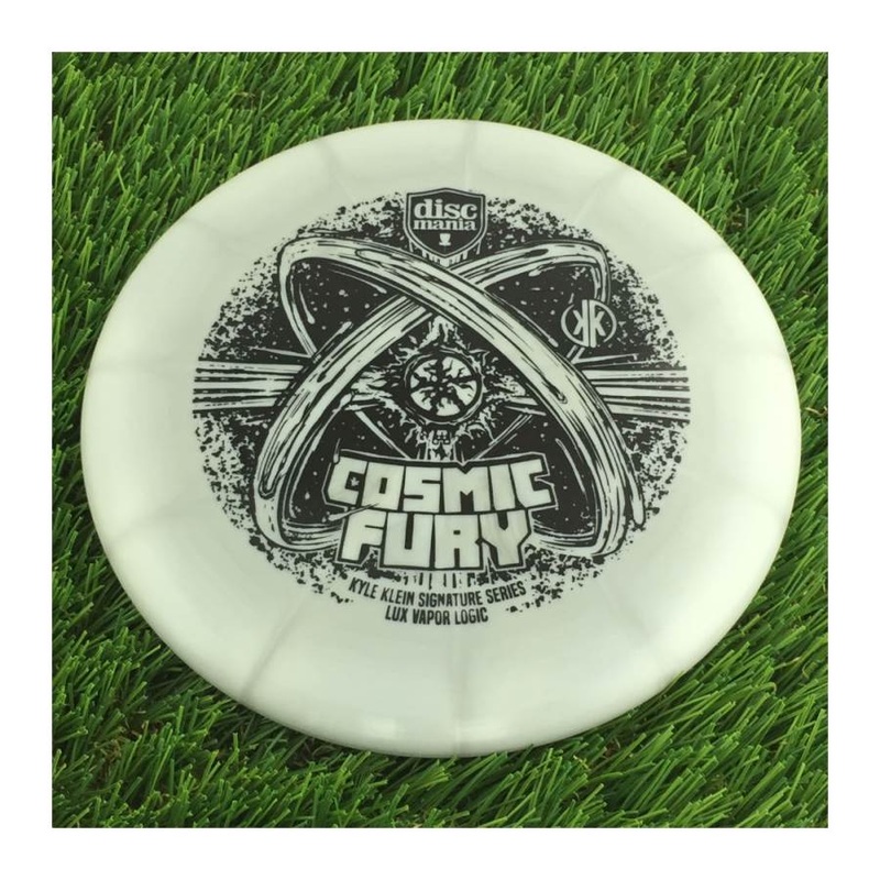 Discmania Evolution Lux Vapor Logic with Cosmic Fury – Kyle Klein Signature Series Stamp – 175g – Solid Grey
