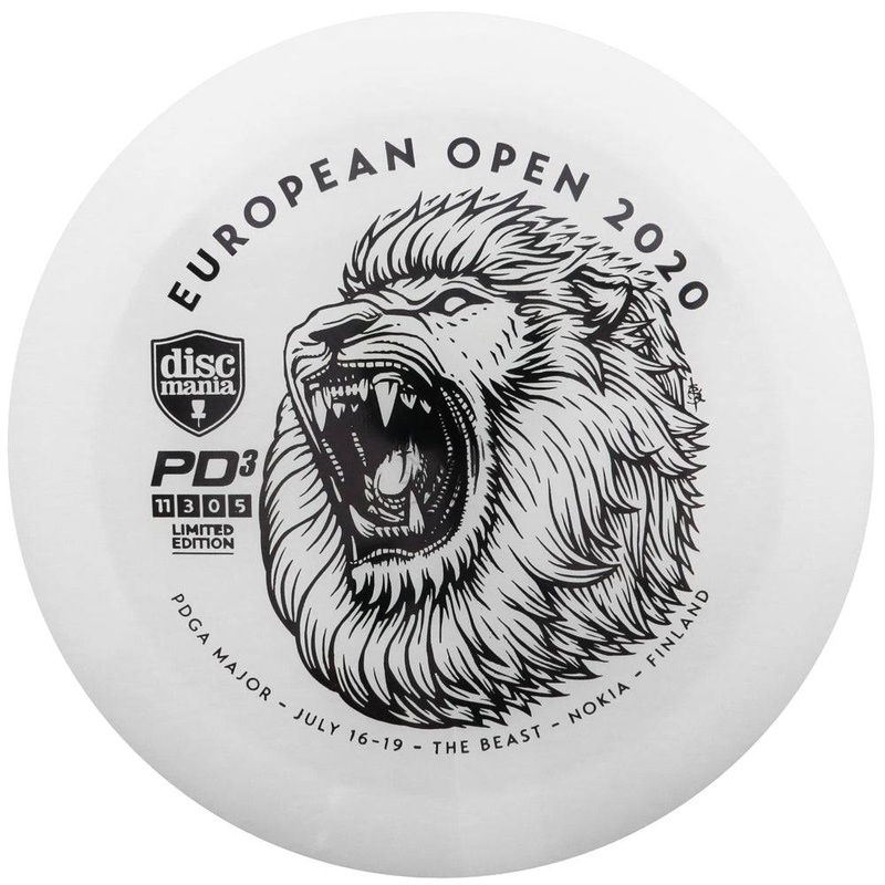 Discmania Limited Edition 2020 European Open Glow C-Line PD3 Distance Driver Golf Disc