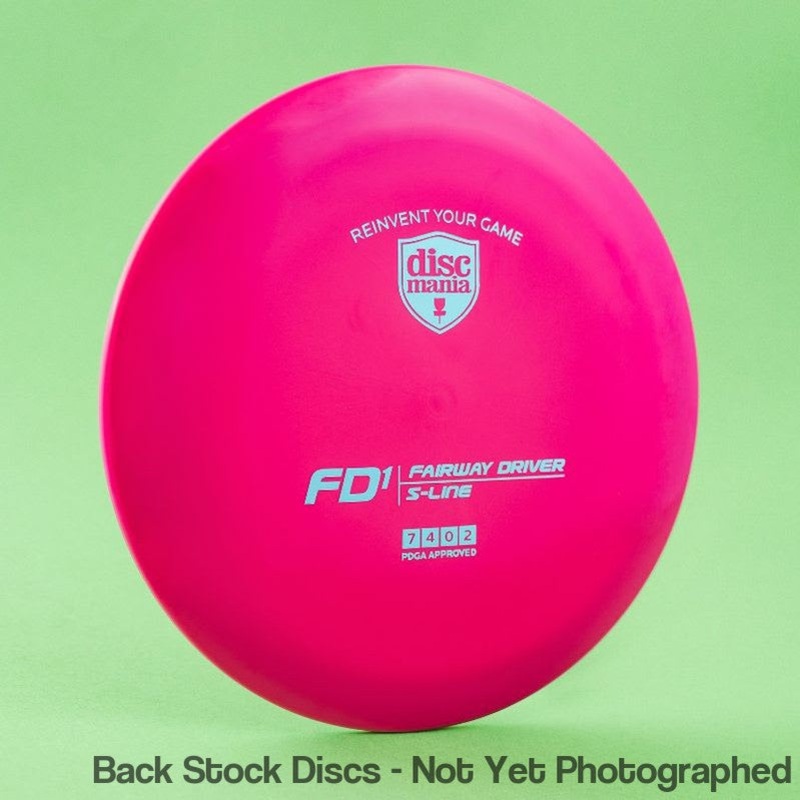 Discmania S-Line Reinvented FD1 Fairway Driver (Stock Stamp) [Back Stock Inventory – Disc and Stamp Color WILL VARY]
