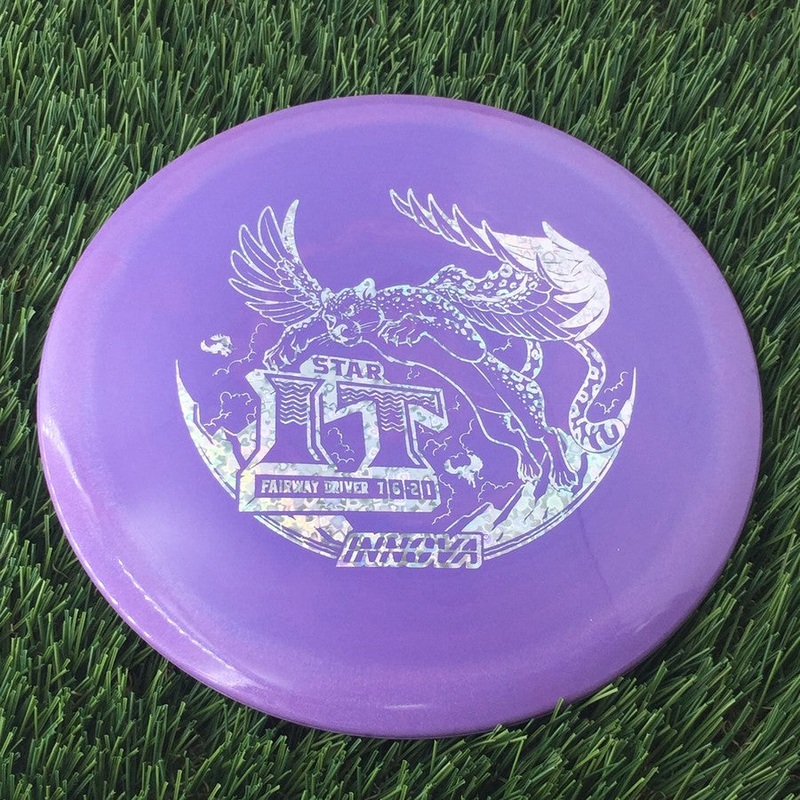 Innova Star IT with Burst Logo Stock Stamp – 171g Purple