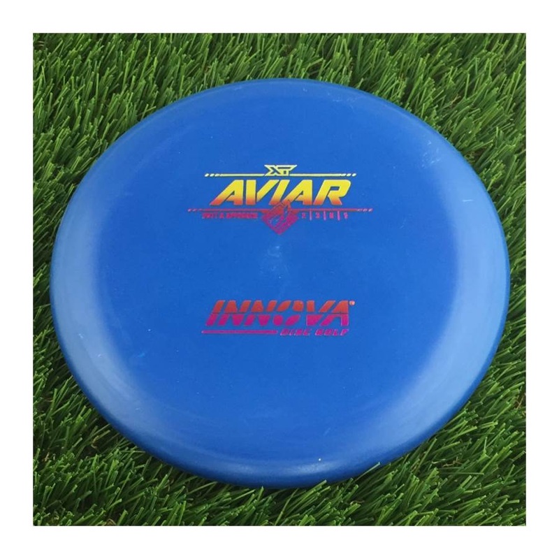 Innova XT Aviar Putter with Burst Logo Stock Stamp – 140g – Solid Blue