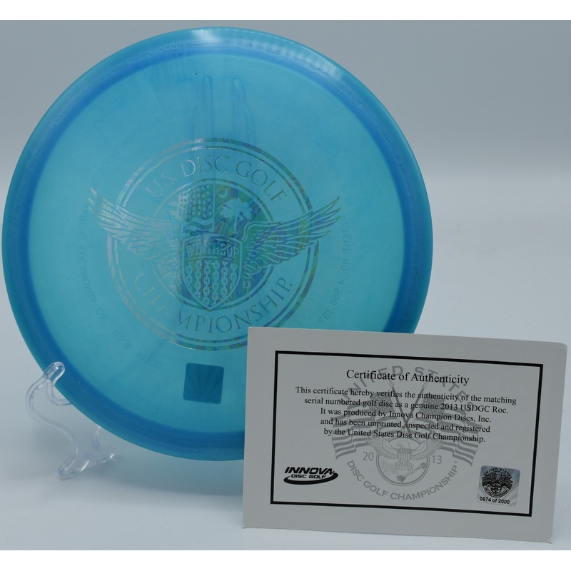 LUSTER CHAMPION ROC (USDGC 2013) WITH COA (874/2000)
