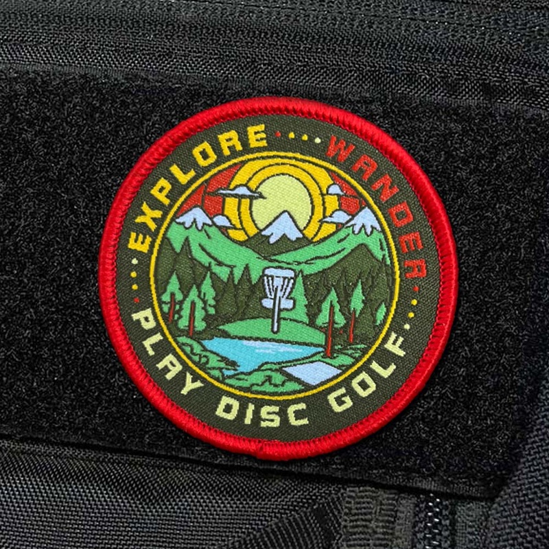 Wander Explore Play Disc Golf – Velcro Patch