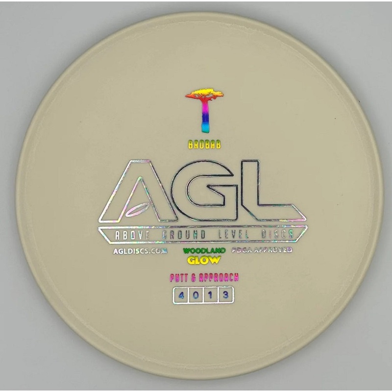 Above Ground Level Glow Woodland Baobab Putter Golf Disc