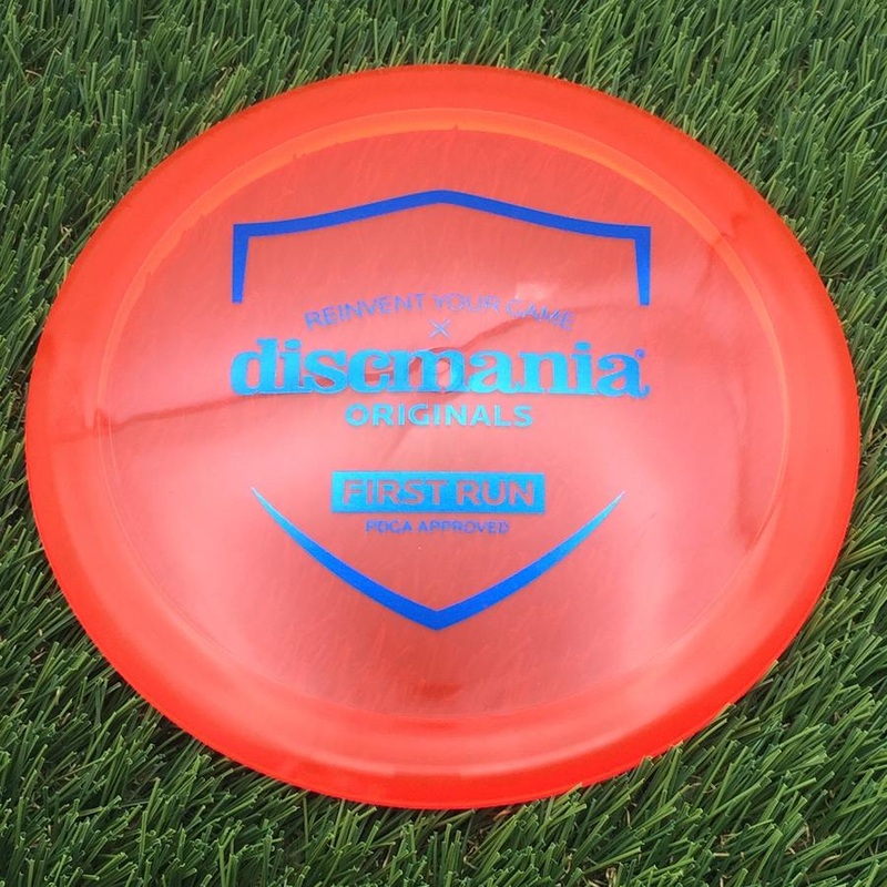 Discmania Italian C-Line CD1 with First Run Stamp – 175g – Translucent Red