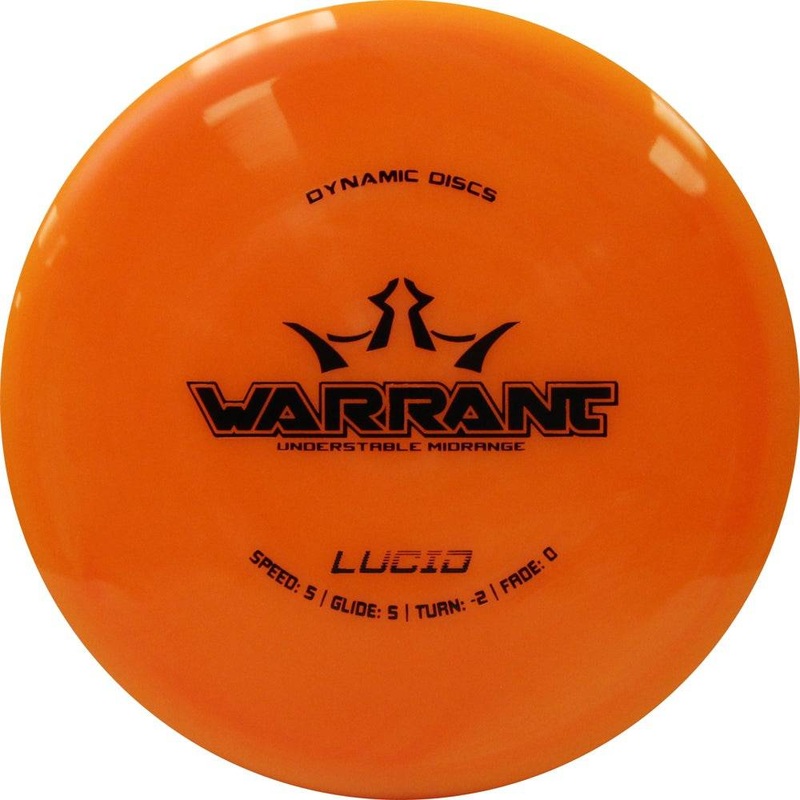 Dynamic Discs Lucid Warrant Midrange Golf Disc