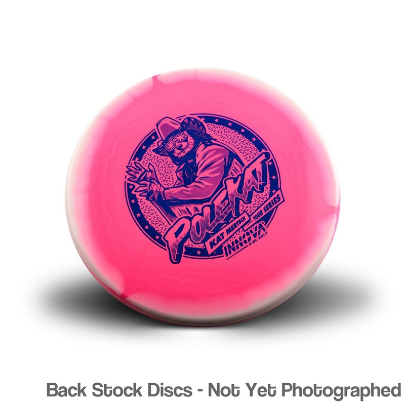 Innova Halo Star Polecat Putter with Kat Mertsch Tour Series 2024 Stamp [Back Stock Inventory – Disc and Stamp Color WILL VARY]