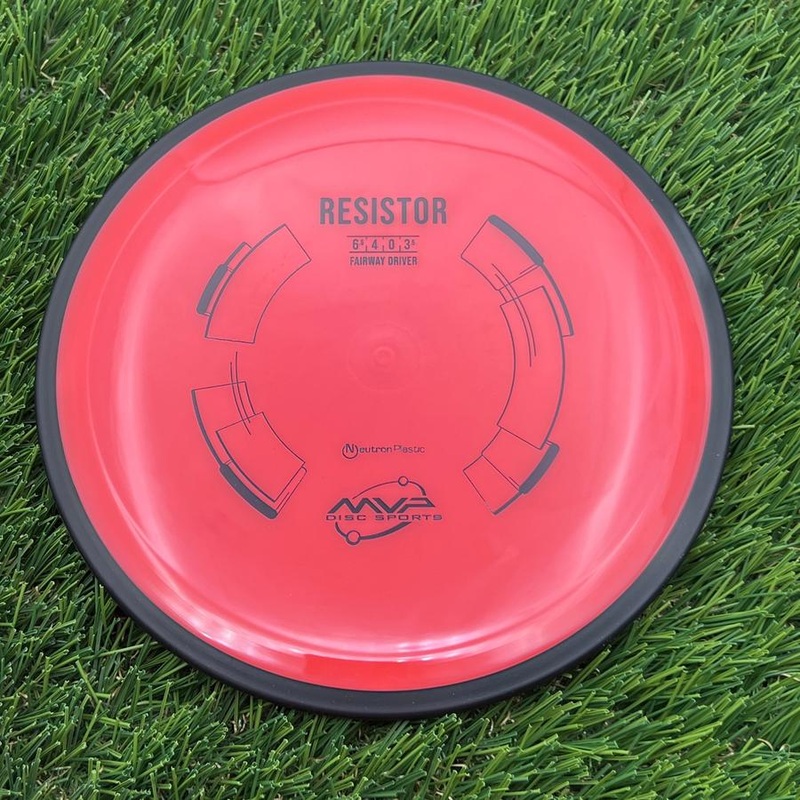 MVP Neutron Resistor with Stock Stamp with Flight Numbers Stamp – 167.21g – Light Red