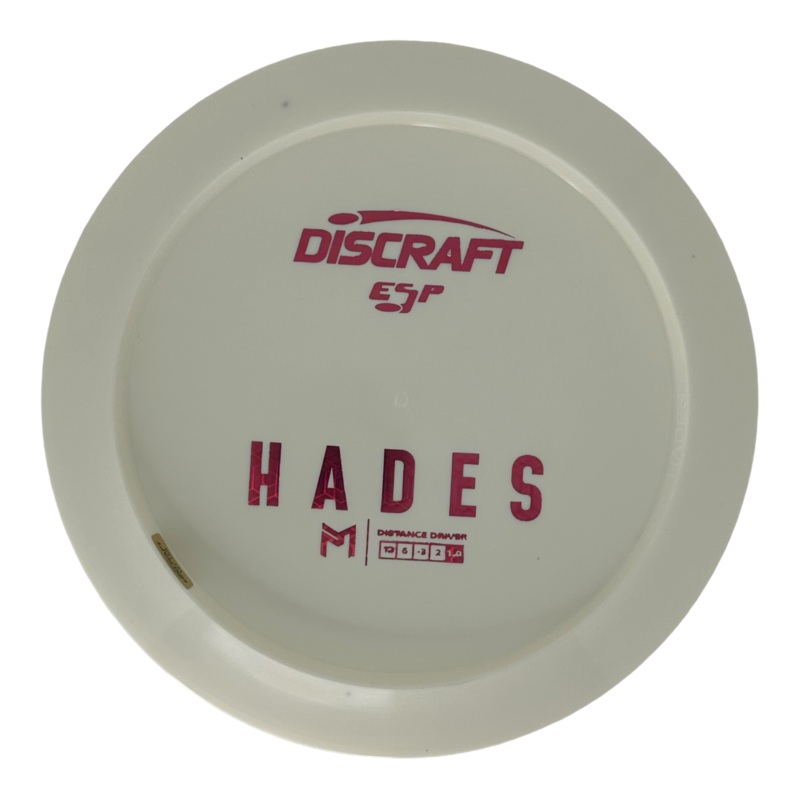 Discraft Paul Mcbeth White ESP Hades – Bottom Stamp