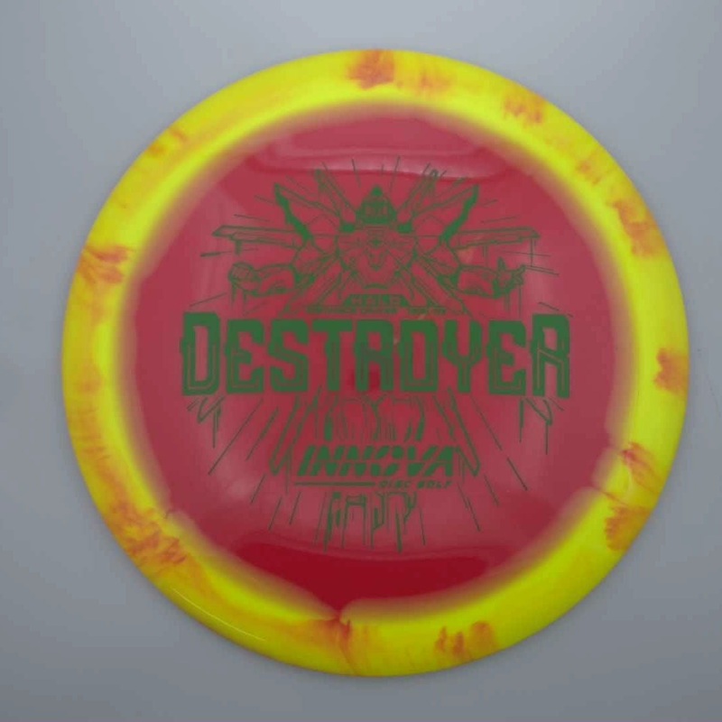 Innova Halo Star Destroyer with Burst Logo Stock Stamp – 168.9g – Red