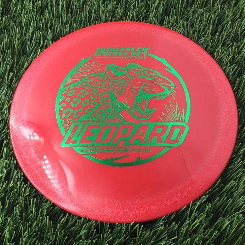 Innova Star Leopard with Burst Logo Stock Stamp – 149g Red