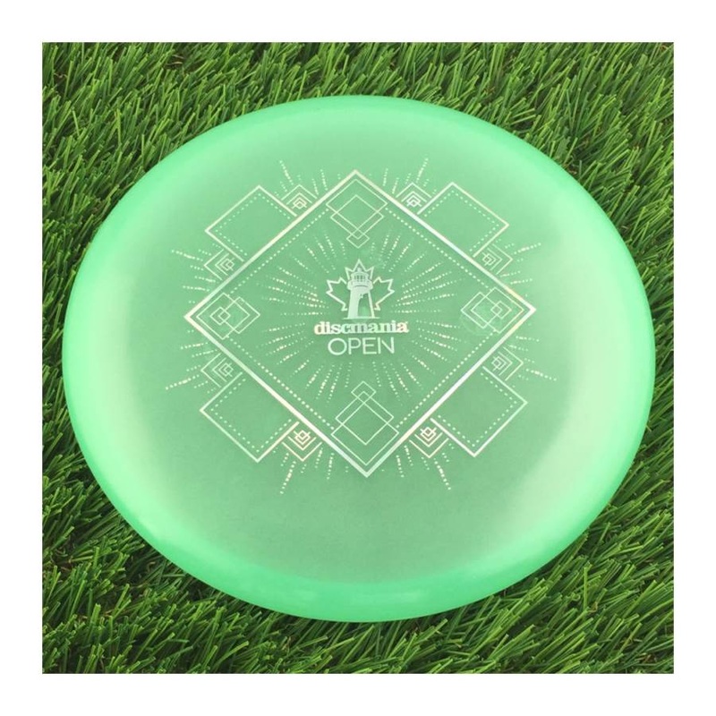 Discmania C-Line Color Glow P2 with Discmania Open 2023 Stamp – 172g – Translucent Pale Green
