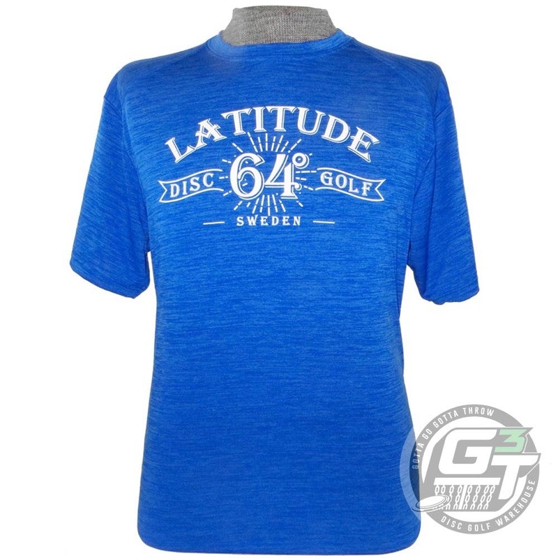 Latitude 64 Banner Dri-Fit Short Sleeve Performance Disc Golf T-Shirt