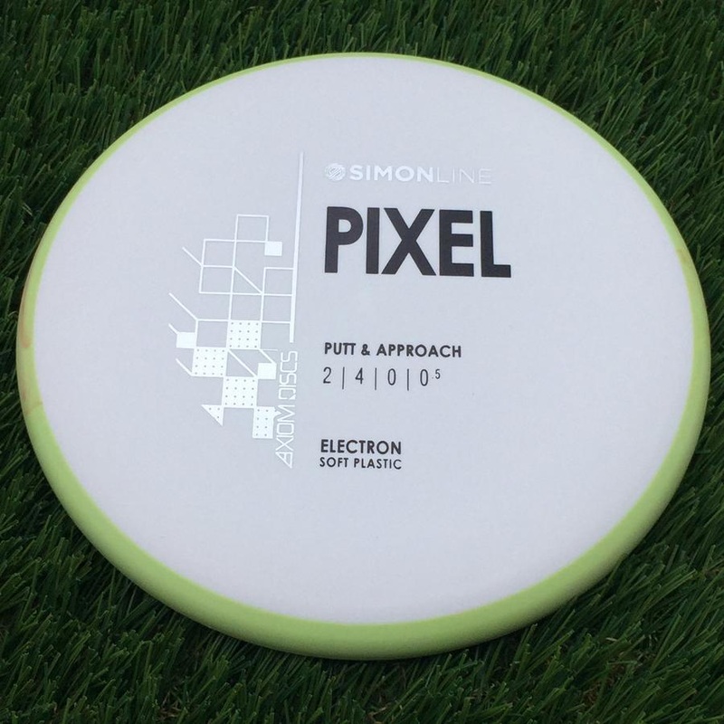 Axiom Electron Soft Pixel with SimonLine Stock Stamp – 174.66g – White