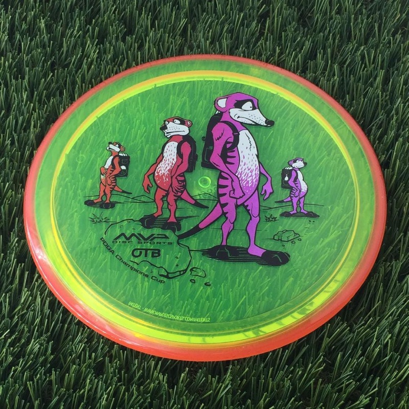Axiom Prism Proton Crave with OTB Champions Cup 2025 – Meerkats by Marm O. Set Stamp – 158g – Pink Rim Yellow