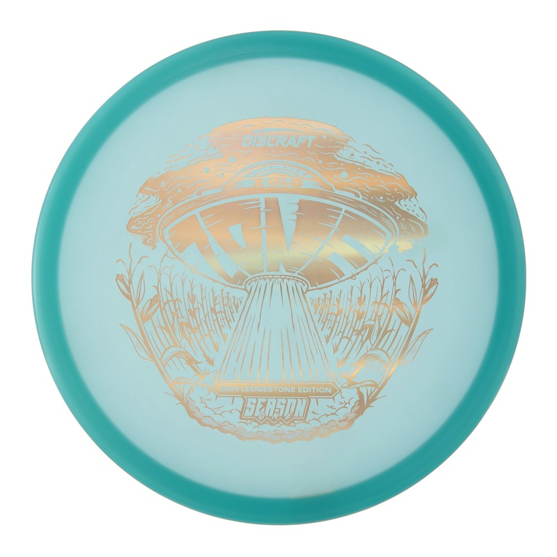 Discraft Zone – 2024 Ledgestone Season One Z Glo 172g | Style 0004