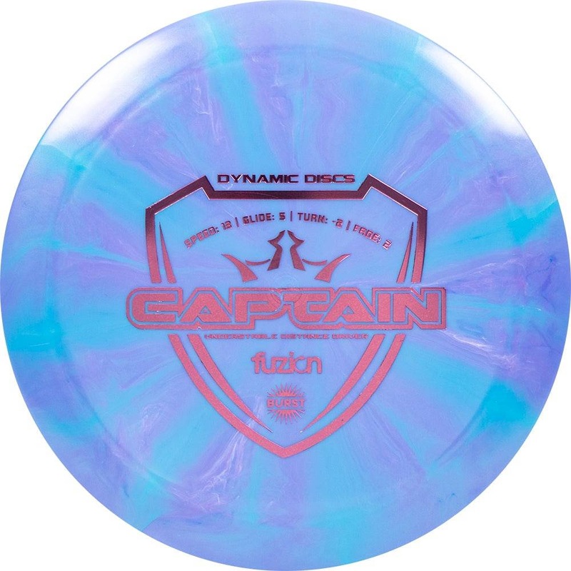 Dynamic Discs Fuzion Burst Captain Distance Driver Golf Disc