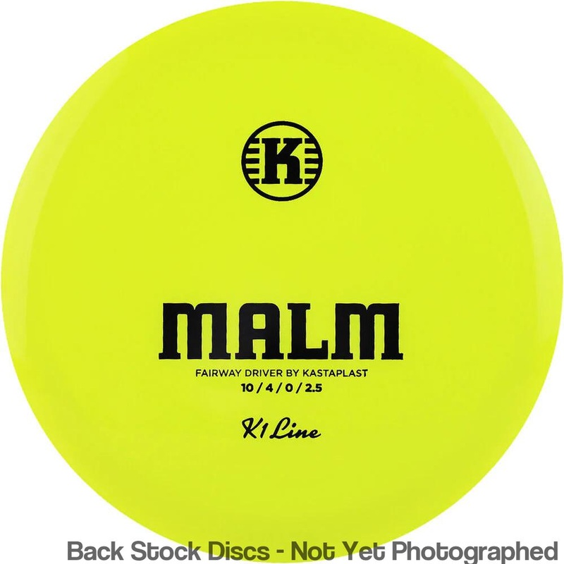 Kastaplast K1 Malm Fairway Driver (Stock Stamp) [Back Stock Inventory – Disc and Stamp Color WILL VARY]