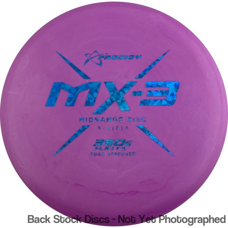 Prodigy 350G MX-3 Midrange (Stock Stamp) [Back Stock Inventory – Disc and Stamp Color WILL VARY]