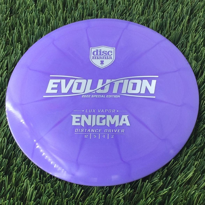 Discmania Evolution Vapor Enigma with Special Edition Stamp – 175g Purple