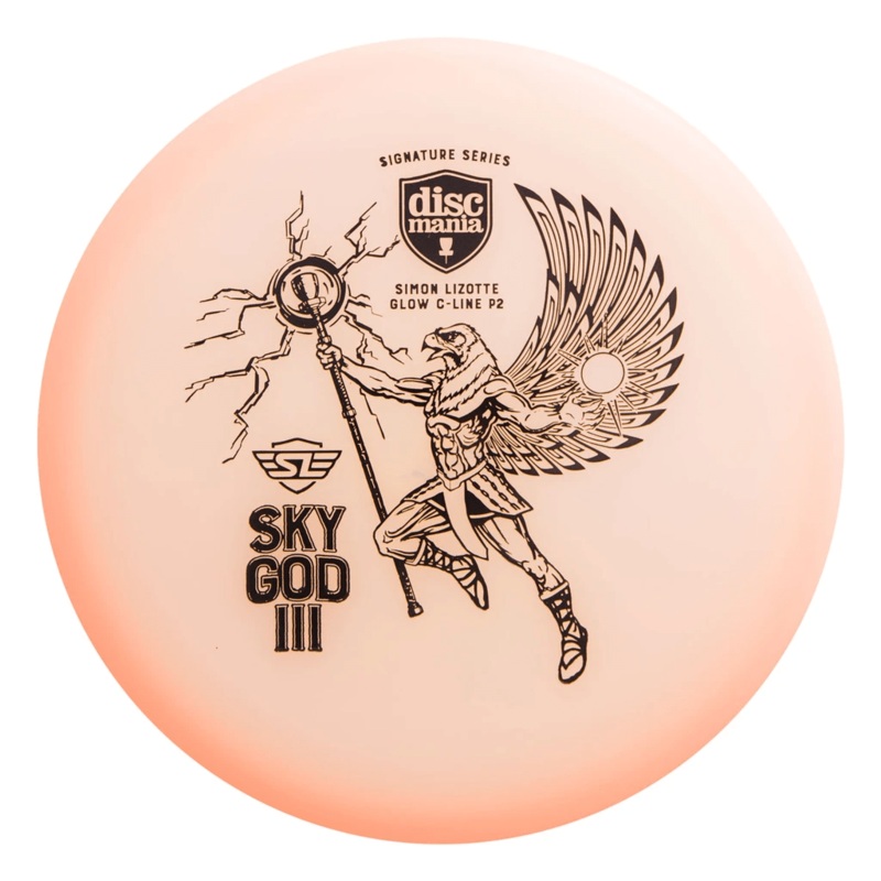 Discmania Limited Edition 2020 Signature Simon Lizotte Sky God III Color Glow C-Line P2 Pro Putter Golf Disc