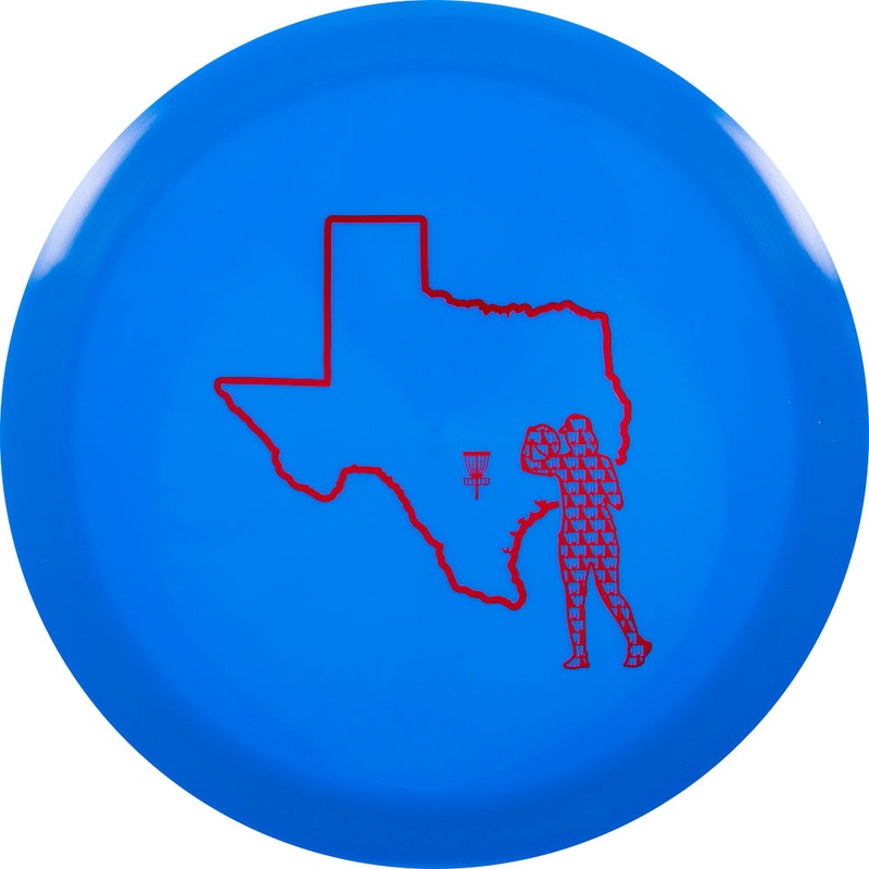 Dynamic Discs Fuzion-X Vandal – Valerie Mandujano Team Series Texas stamp