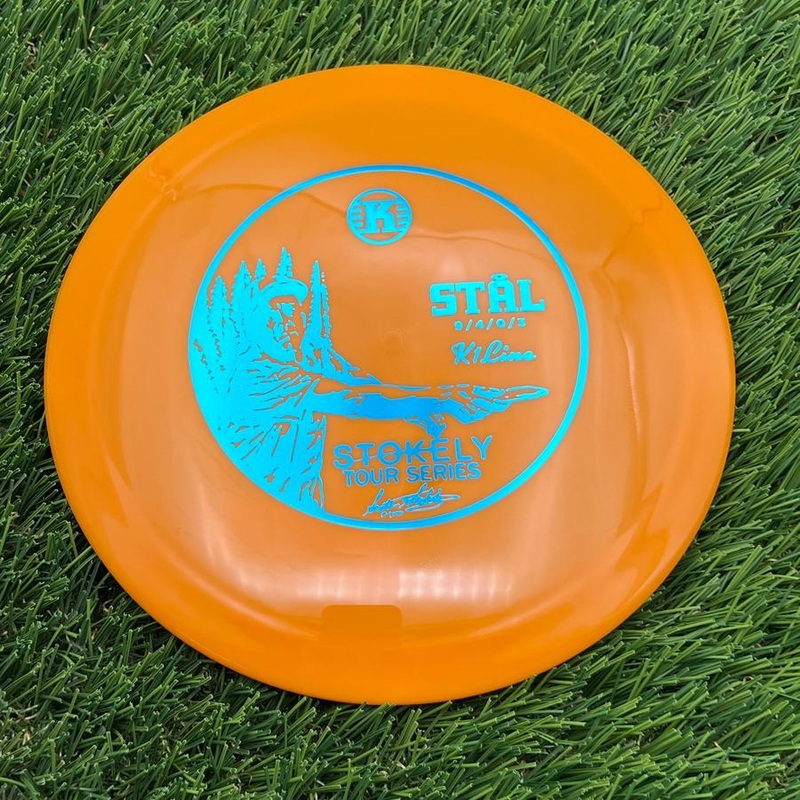 Kastaplast Original K1 Stal with Scott Stokely Tour Series Stamp – 175.57g – Orange