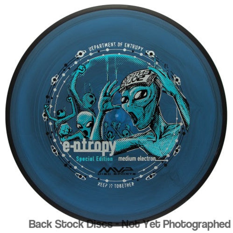 MVP Electron Medium Entropy 4|3|-0.5|3 Putter with ZAM Special Edition “Department of Entropy – Keep it Together” Stamp [Back Stock Inventory – Disc and Stamp Color WILL VARY]