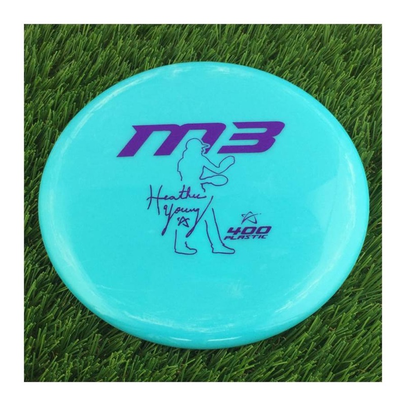 Prodigy 400 M3 with Heather Young 2021 Signature Series Stamp – 178g – Solid Turquoise Blue