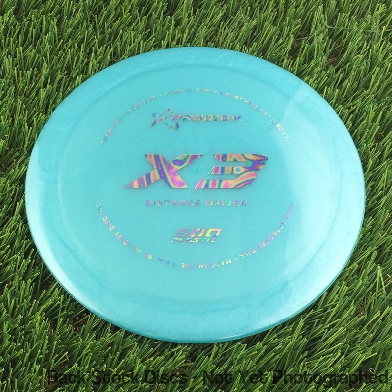 Prodigy 500 X3 Distance Driver (Stock Stamp) [Back Stock Inventory – Disc and Stamp Color WILL VARY]