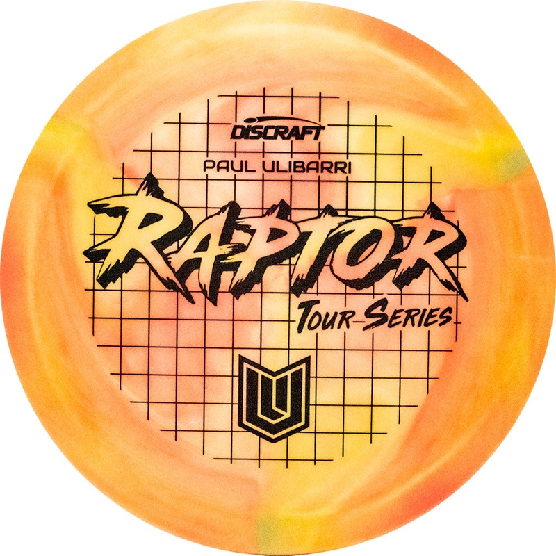 Discraft Swirly ESP Raptor Paul Ulibarri 2022 Tour Series