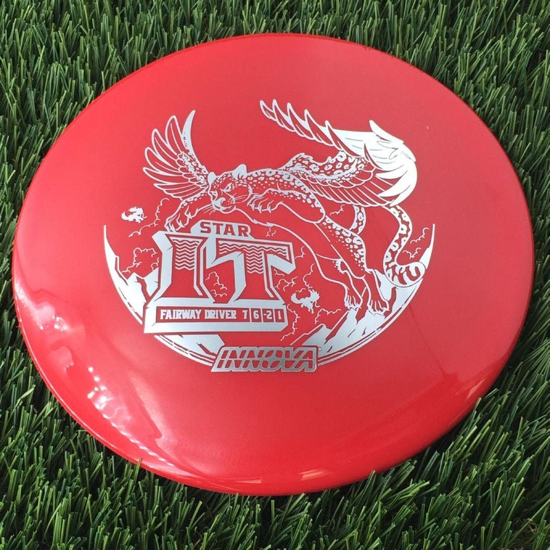 Innova Star IT with Burst Logo Stock Stamp – 175g Red