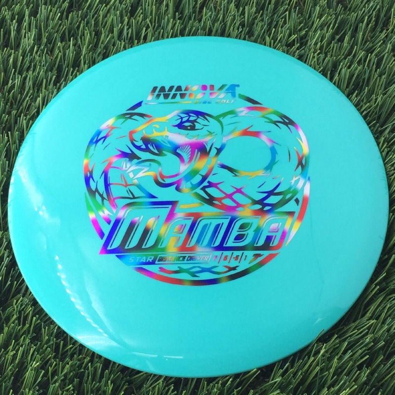 Innova Star Mamba with Burst Logo Stock Stamp – 166g Turquoise Green