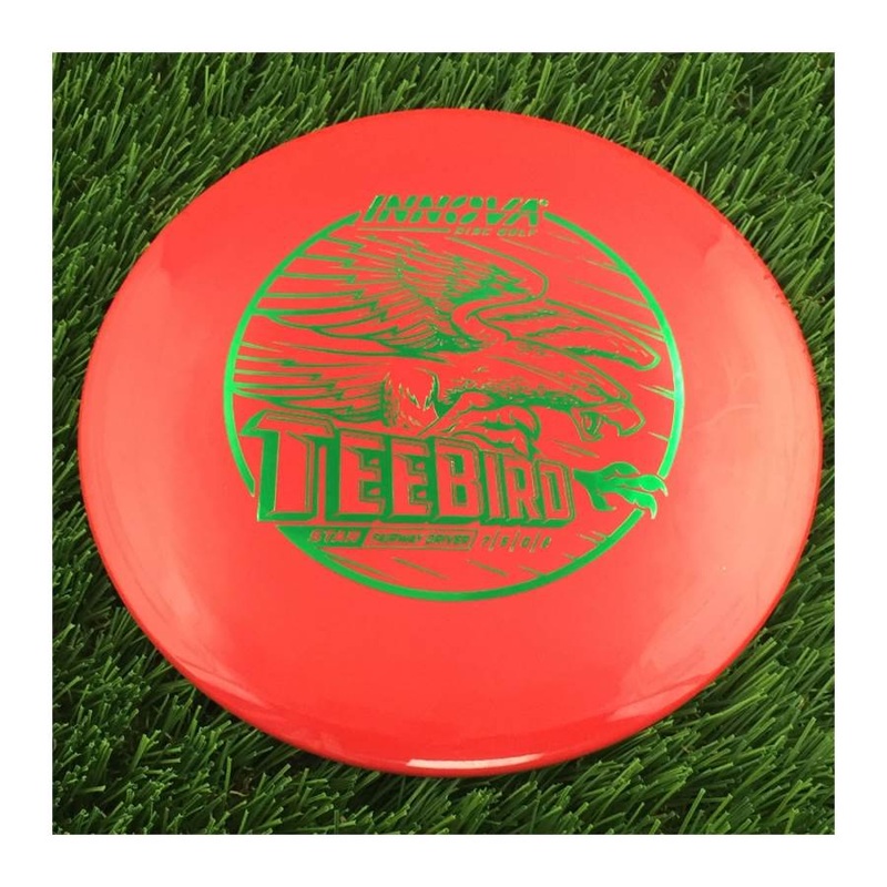 Innova Star Teebird with Burst Logo Stock Stamp – 162g – Solid Red