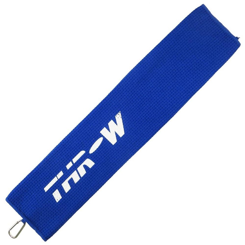 Long Tee Throw Logo Microfiber Tri-Fold Disc Golf Towel