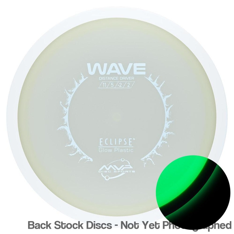 MVP Eclipse Glow 2.0 Wave Distance Driver (Stock Stamp) [Back Stock Inventory – Disc and Stamp Color WILL VARY]