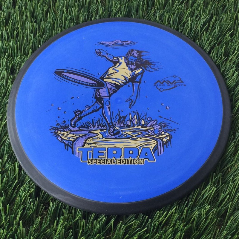 MVP Electron Medium Terra with James Conrad Controlled Rip Special Edition – Art by John Dorn Stamp – 172g Blue