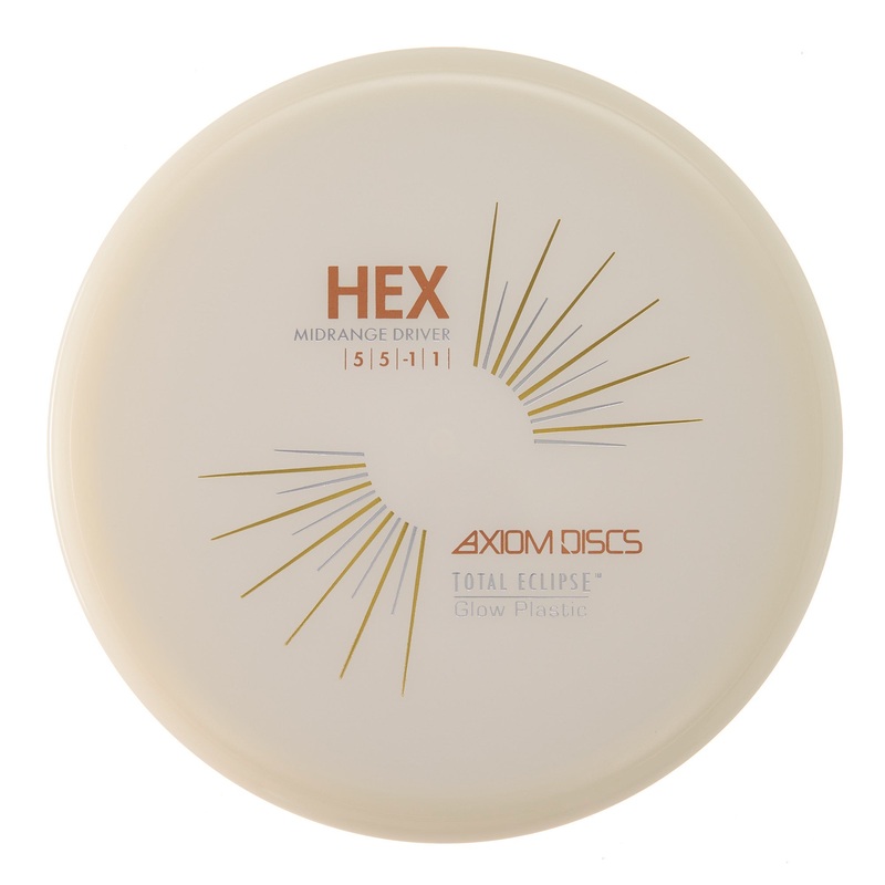 Axiom Hex – Total Eclipse    Eclipse White Core Purple Rim 177g | Style 0075