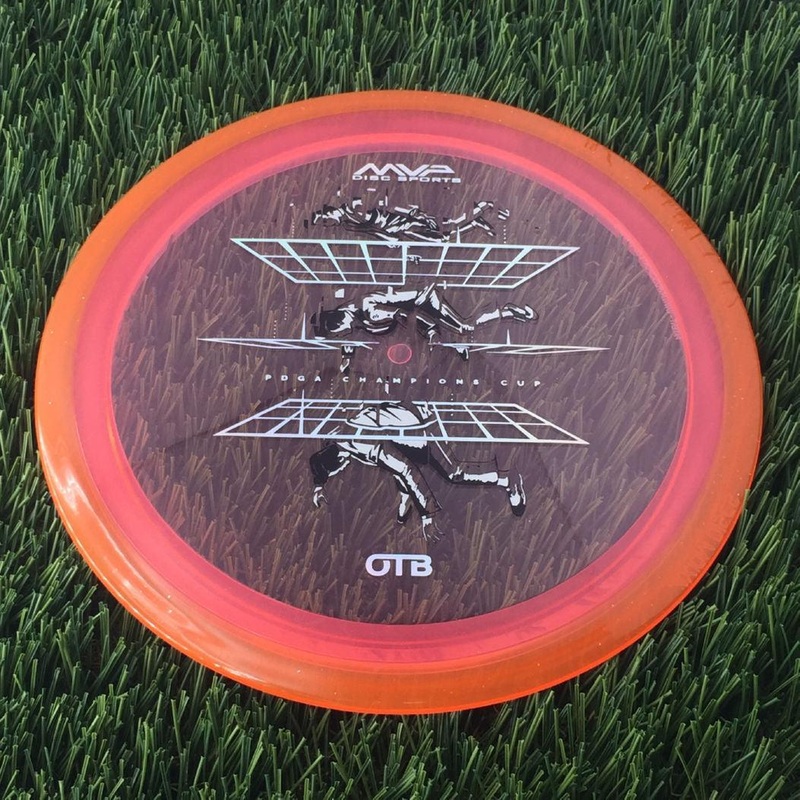 Axiom Prism Proton Soft Defy with OTB Champions Cup 2025 – Ascension to Zero by Matthew Jorde Stamp – 156g – Orange Rim Pink