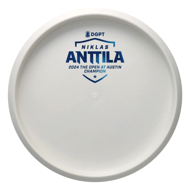 Discmania Glow D-Line Flex 3 P1 – Niklas Anttila 2024 The Open at Austin Champion Bottom Stamp