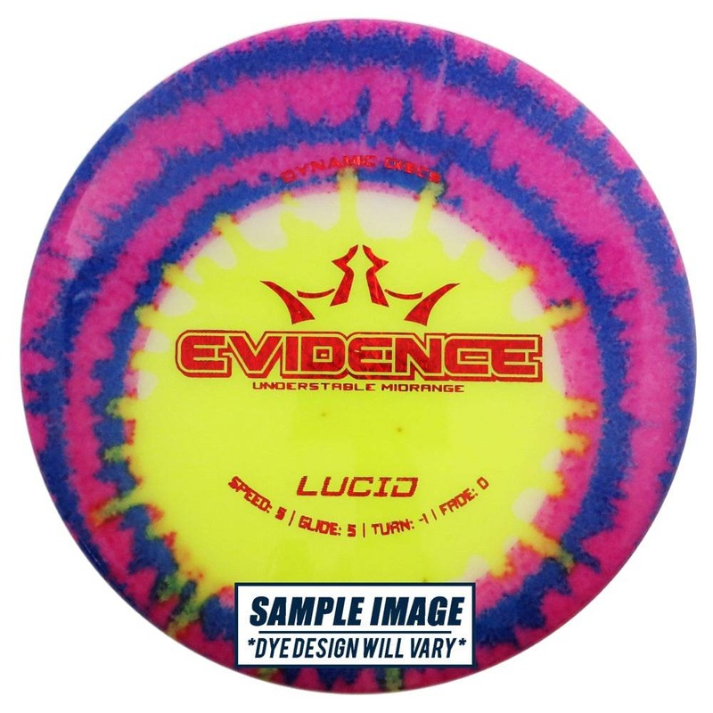 Dynamic Discs MyDye Lucid Evidence Midrange Golf Disc