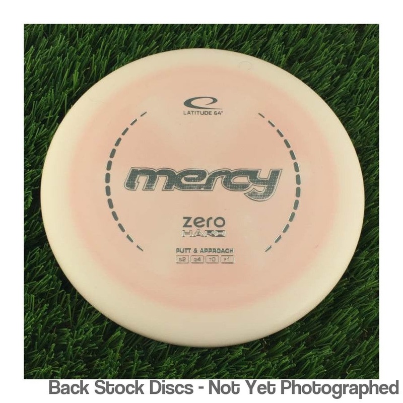 Latitude 64 Zero Line Hard Mercy Putter (Stock Stamp) [Back Stock Inventory – Disc and Stamp Color WILL VARY]