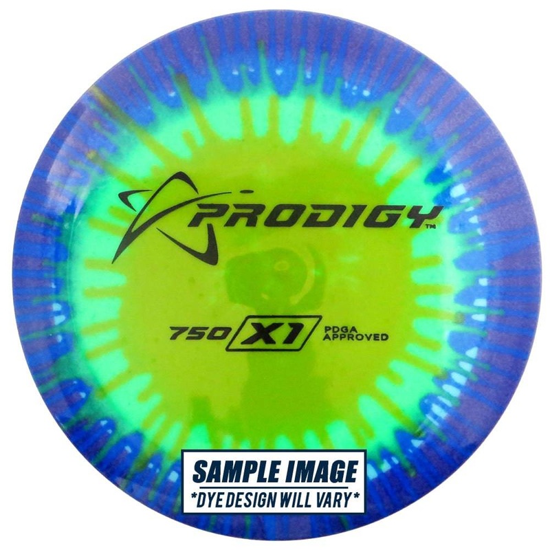 Prodigy Tie-Dye 750 Series X1 Distance Driver Golf Disc