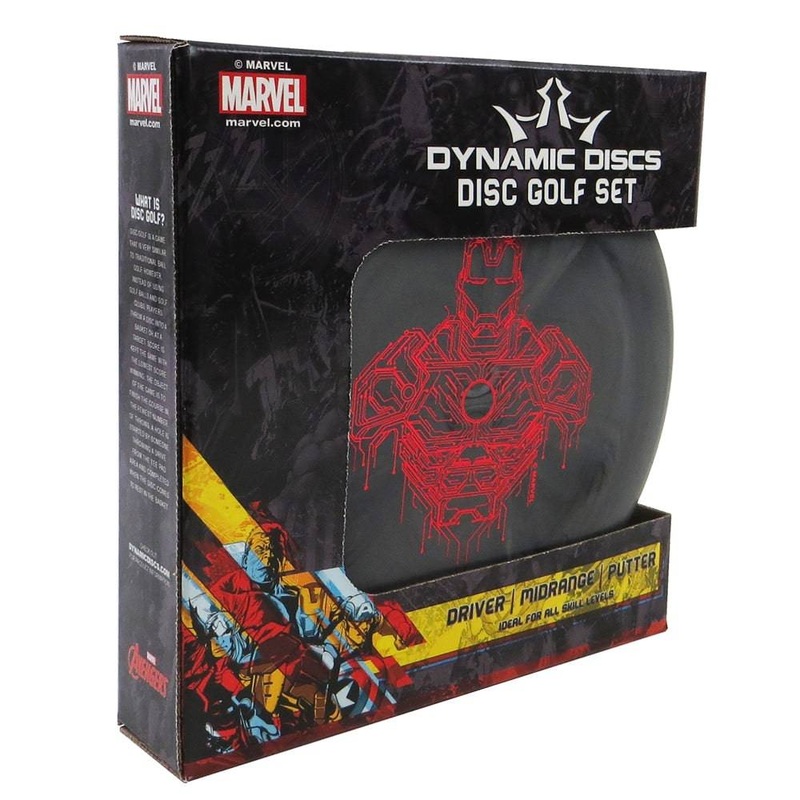 Dynamic Discs 3-Disc Marvel Prime Starter Disc Golf Set