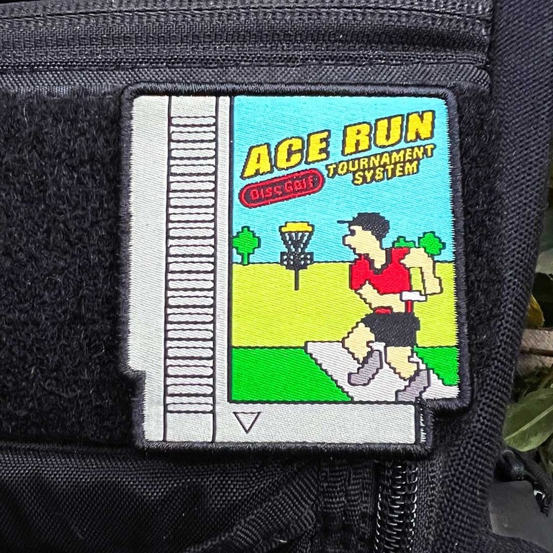 Ace Run Disc Golf Patch – Hook And Loop