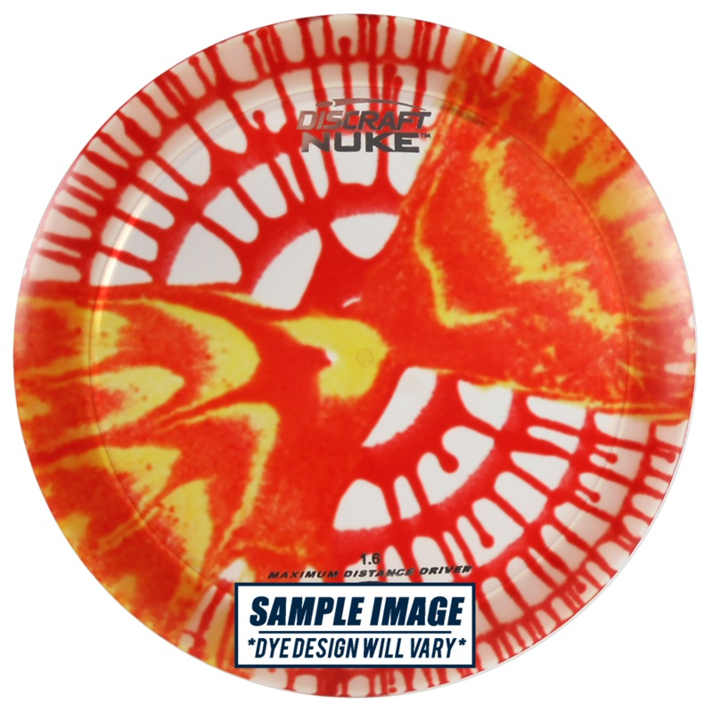 Discraft Fly Dye Elite Z Nuke Distance Driver Golf Disc