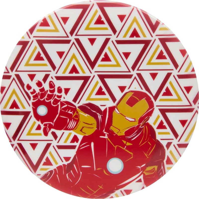 Dynamic Discs Marvel Iron Man DyeMax Panorama Fuzion Judge Putter Golf Disc