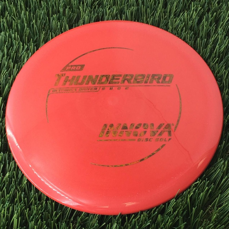 Innova Pro Thunderbird with Burst Logo Stock Stamp – 166g Dark Orange